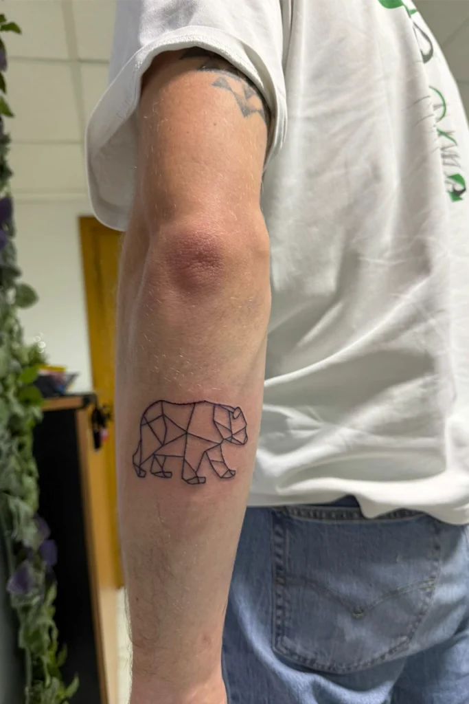 Portofoliu tatuaj antebrat salon de tatuaje Pantera Tattoo Bucuresti Sector 3