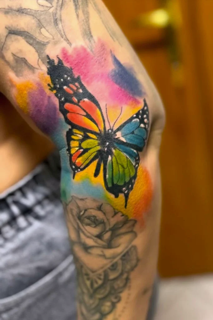 Portofoliu tatuaj brat salon de tatuaje Pantera Tattoo Bucuresti Sector 3